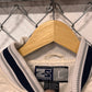 Y2K New York Yankees White Puffer Bomber Jacket Size Large