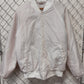 Vintage 80's White Hartwell Bomber Nylon Jacket Size XL