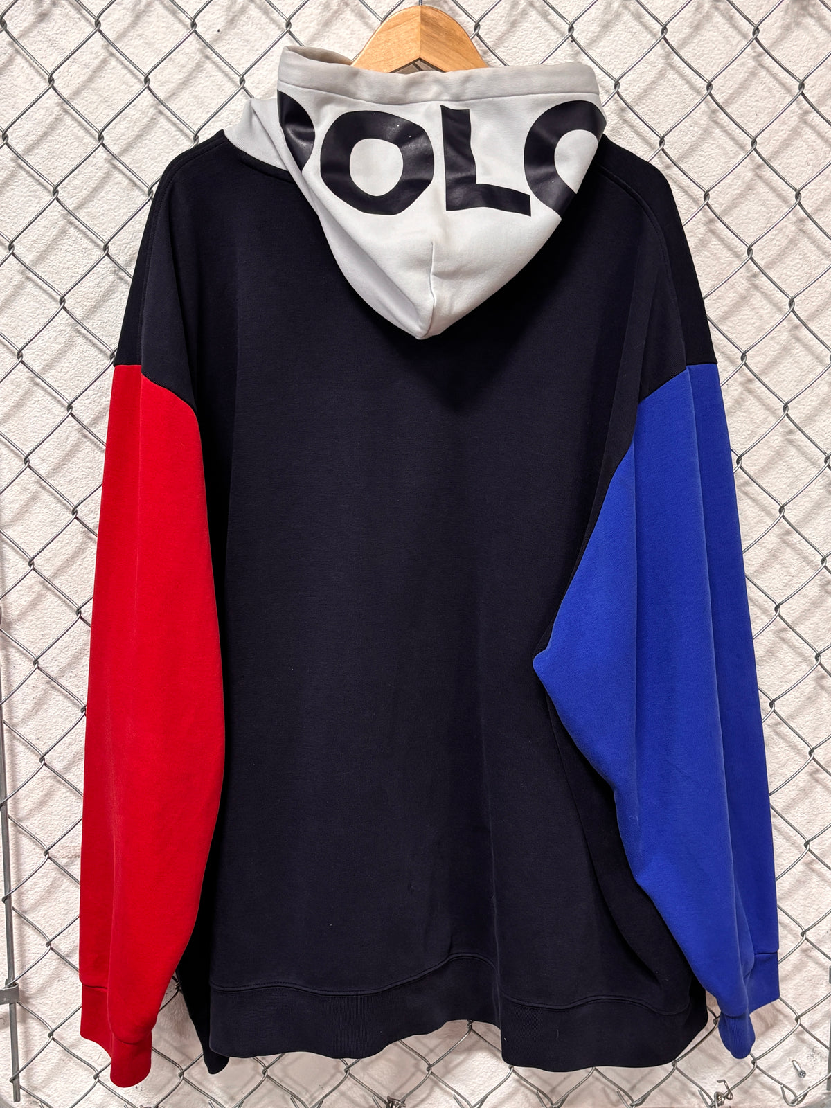 Polo Ralph Lauren Multi Color Navy Blue Hoodie Size 5XL
