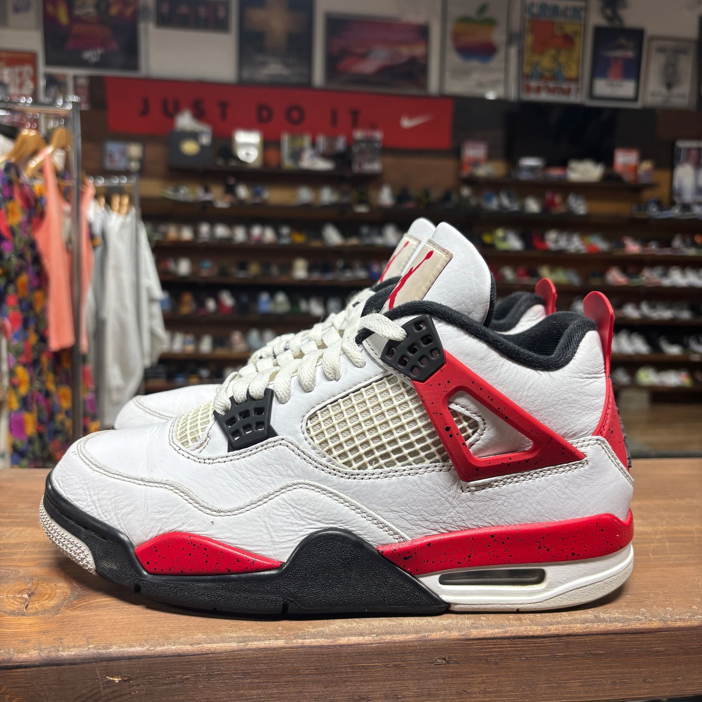 Jordan 4 'Red Cement' Size 8