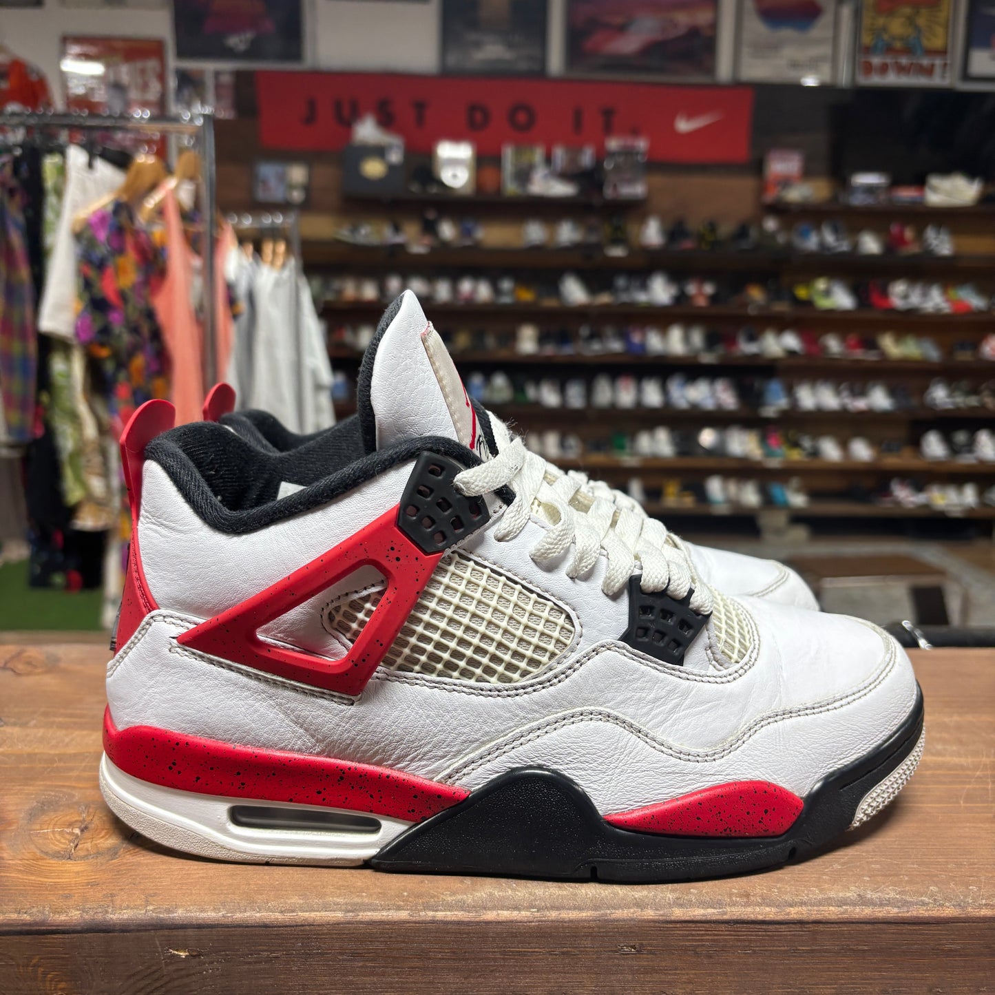 Jordan 4 'Red Cement' Size 8