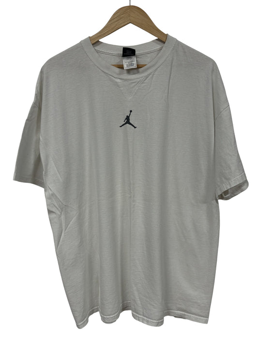 Vintage Jordan Brand Small Jumpman Logo Graphic Tee Size XXL