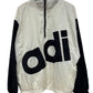 Vintage 90's Adidas Wrap Around Quarter Zip Windbreaker Jacket Size XL