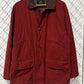 Vintage 90's Club Room Red Gardening Jacket Size Medium