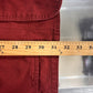 Vintage 90's Club Room Red Gardening Jacket Size Medium