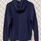 Nike Small Swoosh Navy Blue Hoodie Size Medium
