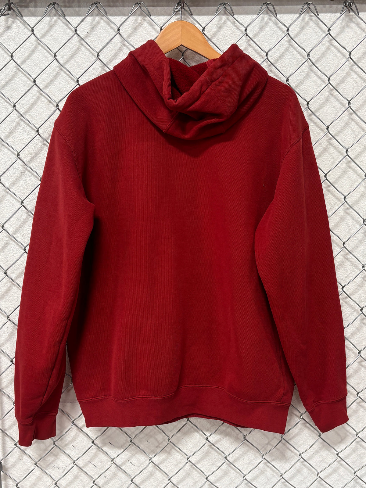 Carhartt Red Classic Logo Hoodie Size Medium