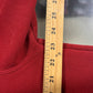 Carhartt Red Classic Logo Hoodie Size Medium