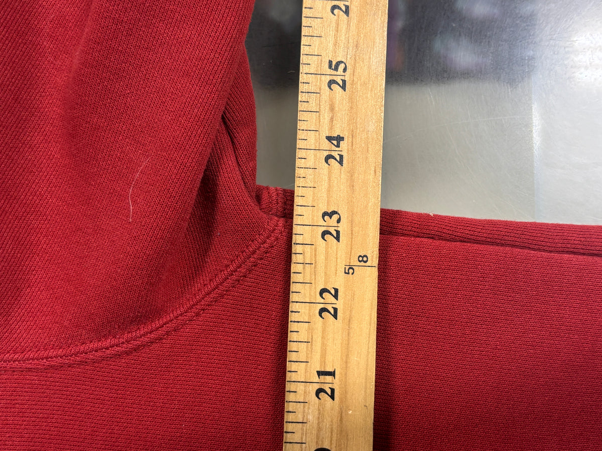 Carhartt Red Classic Logo Hoodie Size Medium