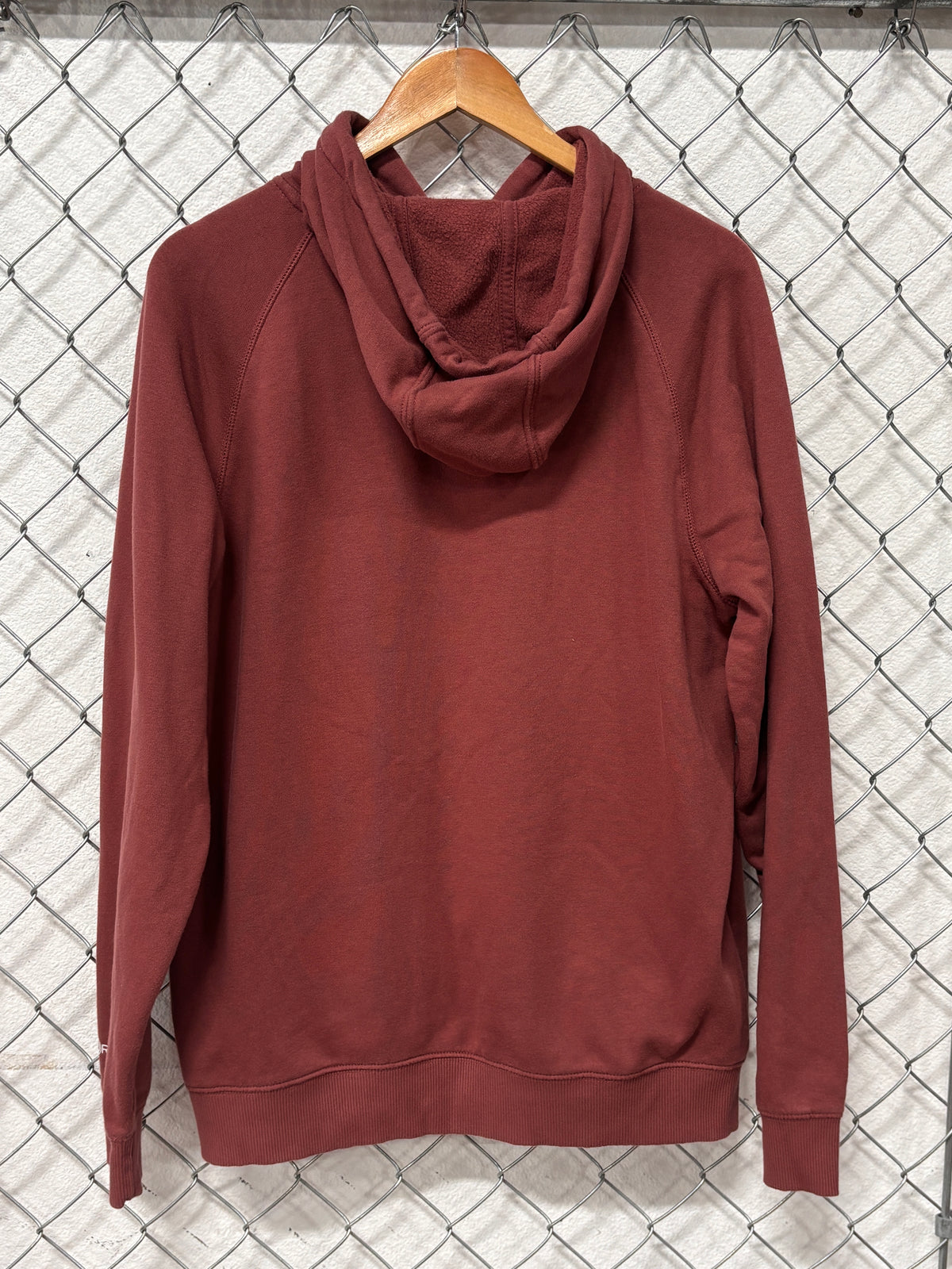 Carhartt Force Red Spell Out Hoodie Size Medium