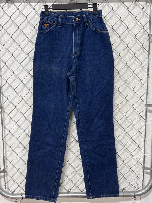 Vintage 70's Women's Wrangler No Fault Denim High Waist Jeans Size 24x30