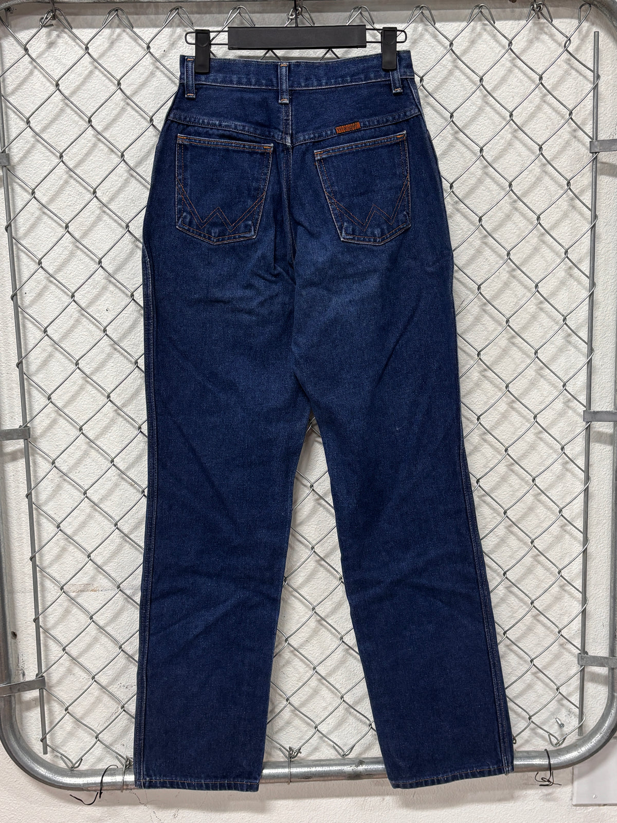 Vintage 70's Women's Wrangler No Fault Denim High Waist Jeans Size 24x30