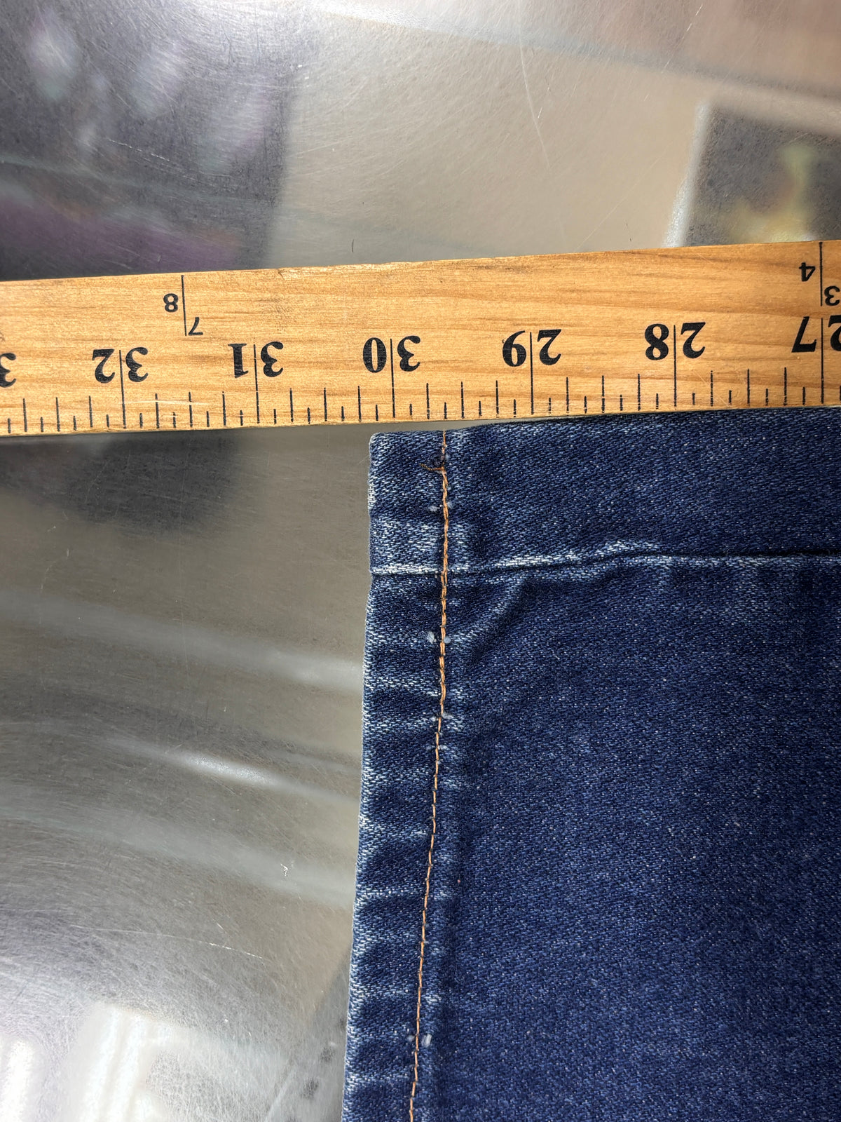 Vintage 70's Women's Wrangler No Fault Denim High Waist Jeans Size 24x30