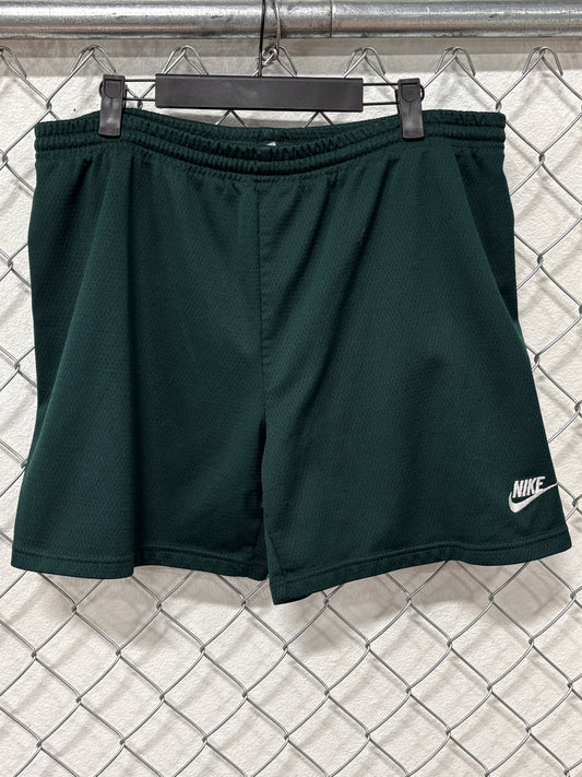 Vintage 90's Nike Green Athletic Shorts Size 33