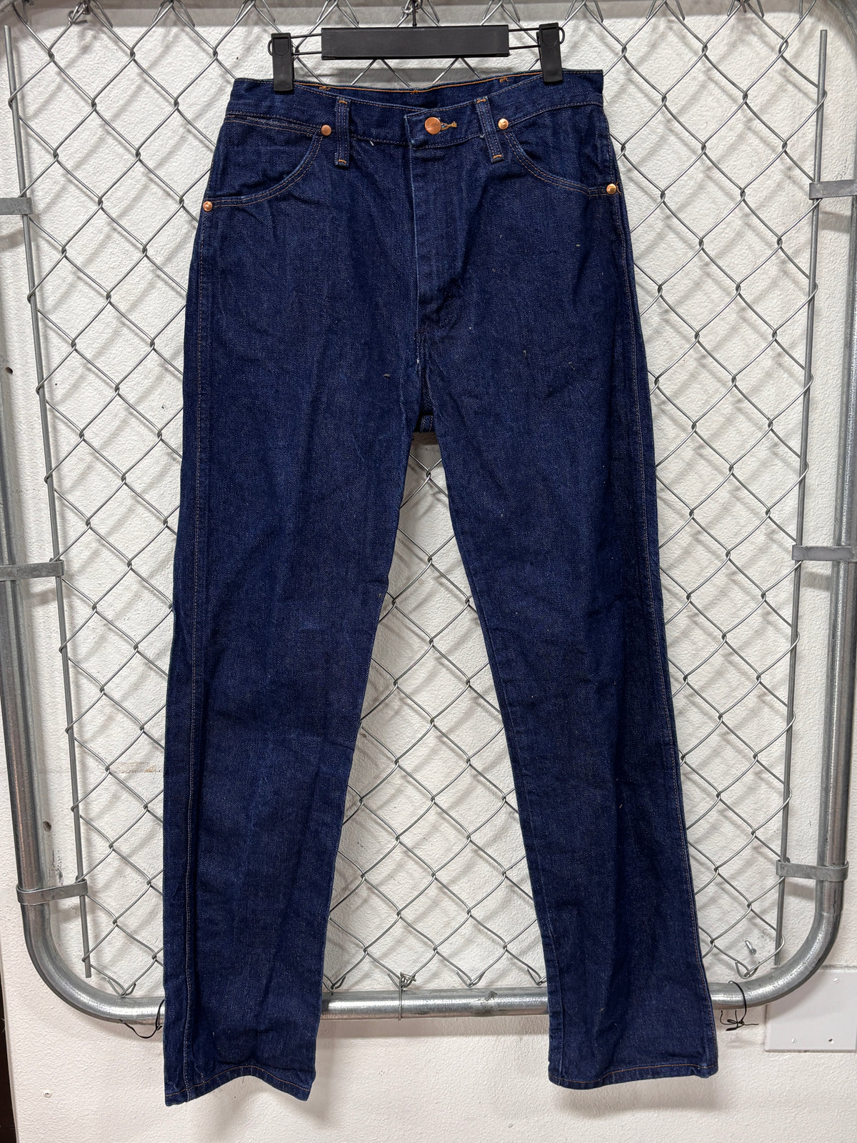 Vintage Wrangler Made in USA Dark Wash Denim Jeans Size 29x32