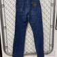 Vintage Wrangler Made in USA Denim Jeans Size 29x34