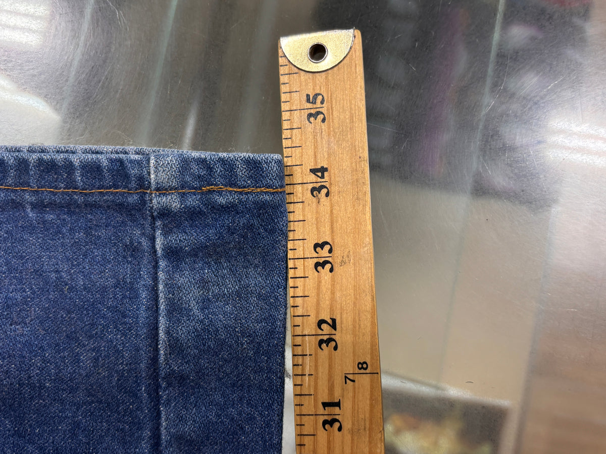 Vintage Wrangler Made in USA Denim Jeans Size 29x34