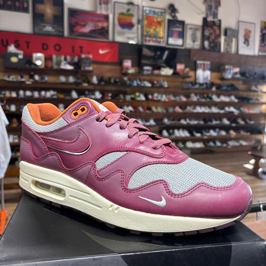 Nike Air Max 1 'Patta Rush Maroon' Size 10.5