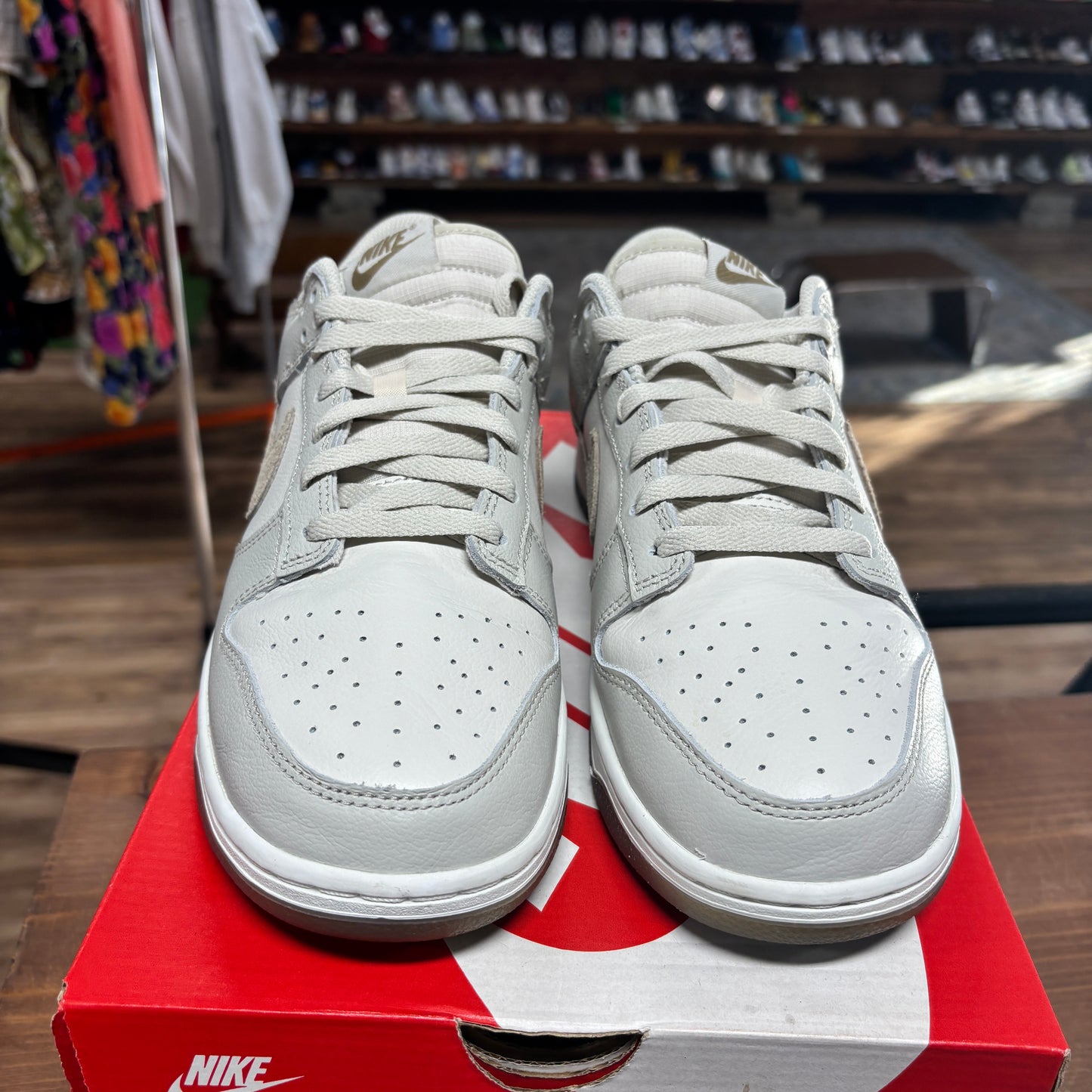 Nike Dunk Low 'Light Carbon' Size 10.5