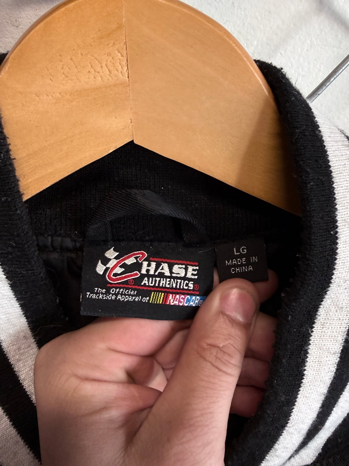 Y2K Chase Authentics Dale Earnhardt Jr. Talladega Bomber Jacket Size Large