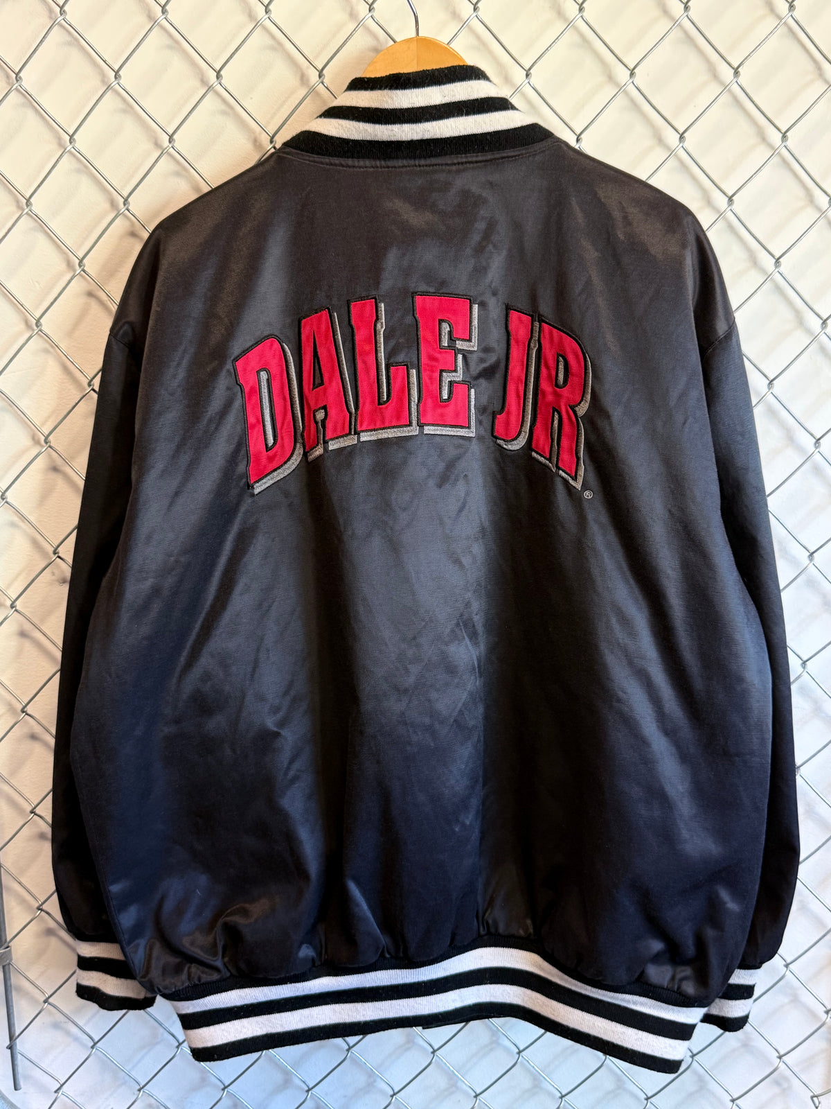 Y2K Chase Authentics Dale Earnhardt Jr. Talladega Bomber Jacket Size Large