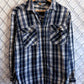 Carhartt Heavy Flannel Button Up Work Long Sleeve Shirt Size XL