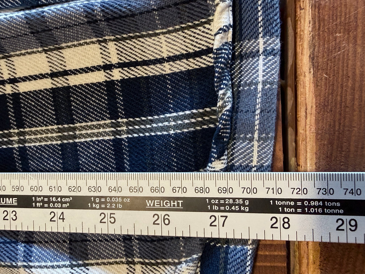 Carhartt Heavy Flannel Button Up Work Long Sleeve Shirt Size XL