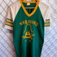 Vintage 80's Yosemite Sam Looney Tunes Stedman Baseball Style Tee Size Large