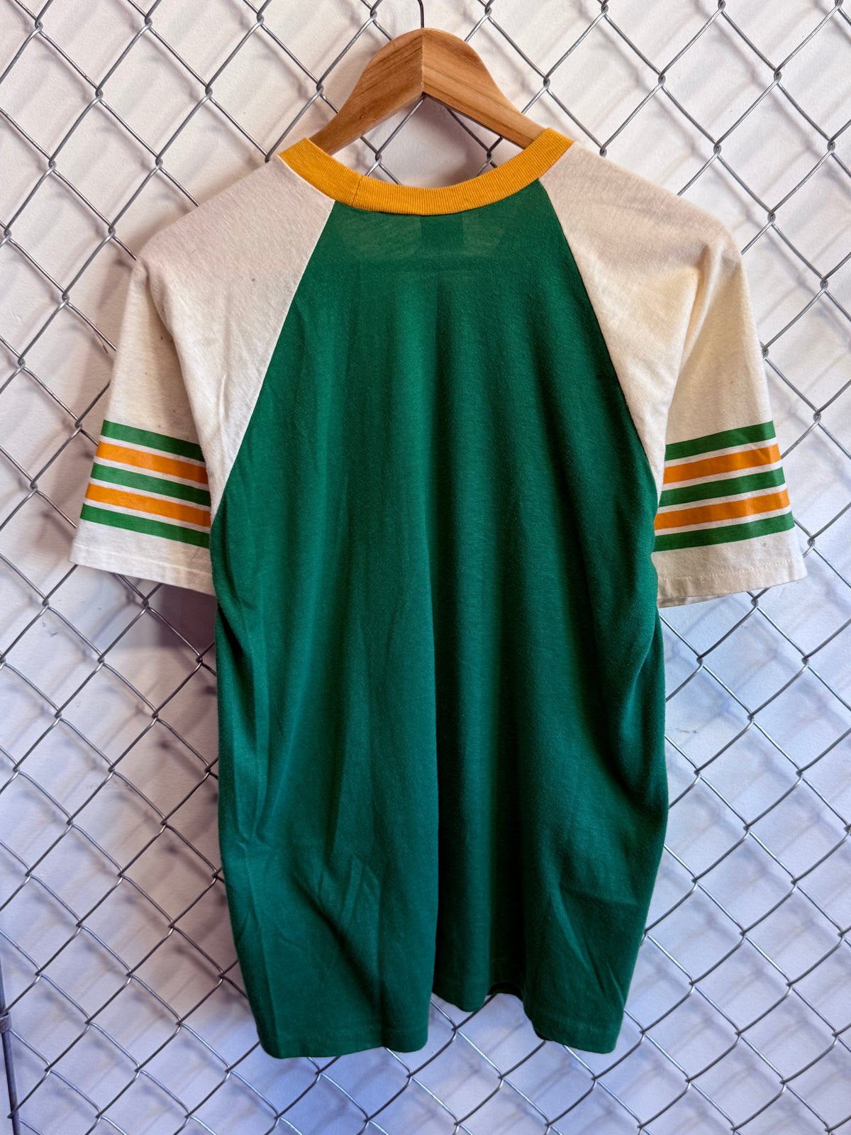 Vintage 80's Yosemite Sam Looney Tunes Stedman Baseball Style Tee Size Large