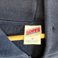 Vintage 90's Navy Military Blue Zip Up Hoodie Size Medium