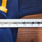 Vintage 90's Navy Military Blue Zip Up Hoodie Size Medium