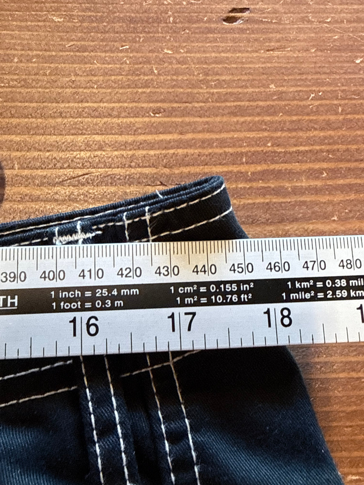 True Religion Jet Black Cargo Pants Size 34x31