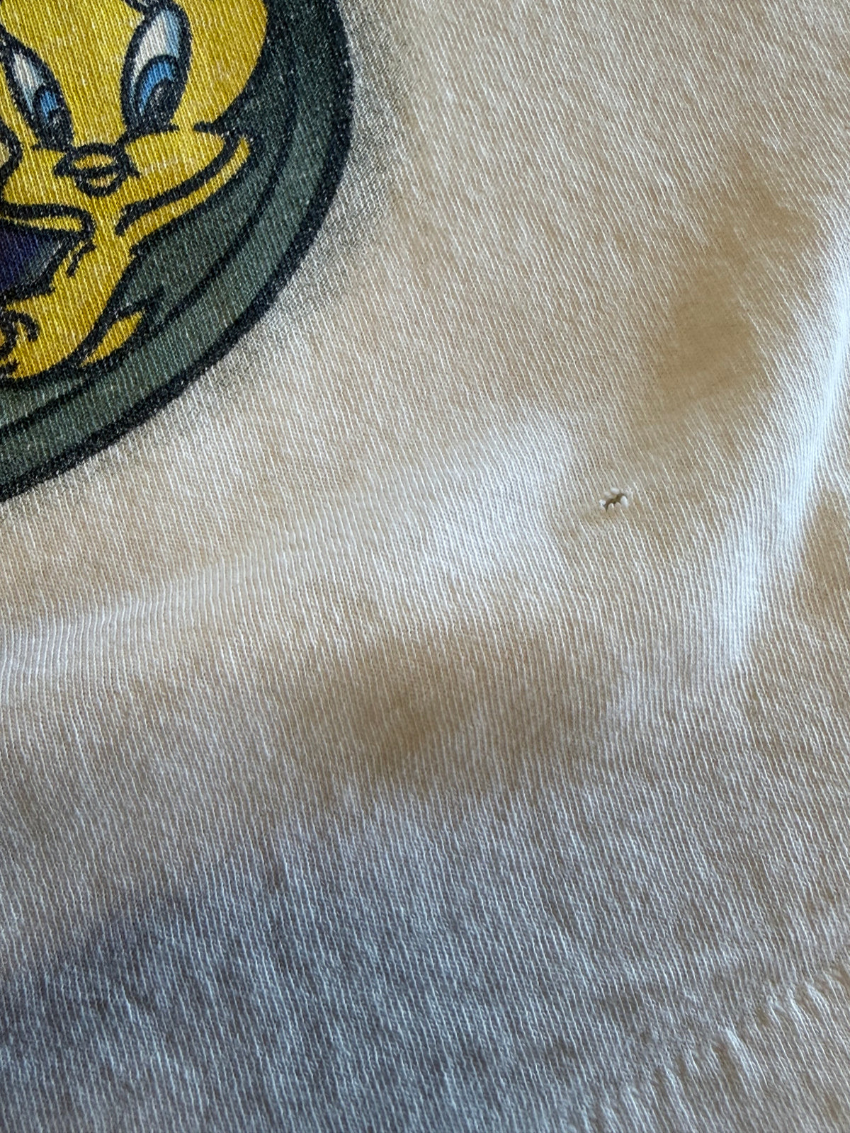 Vintage 1995 Looney Tunes Tweety Bird Acme Camera Cartoon Tee Size XL