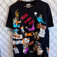 Vintage 1994 The Flintstones All Over Print AOP Cartoon Tee Size Large