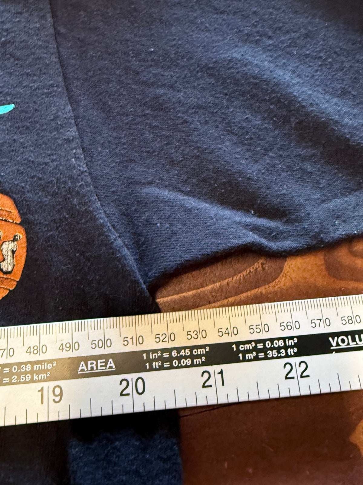 Vintage 1994 The Flintstones All Over Print AOP Cartoon Tee Size Large