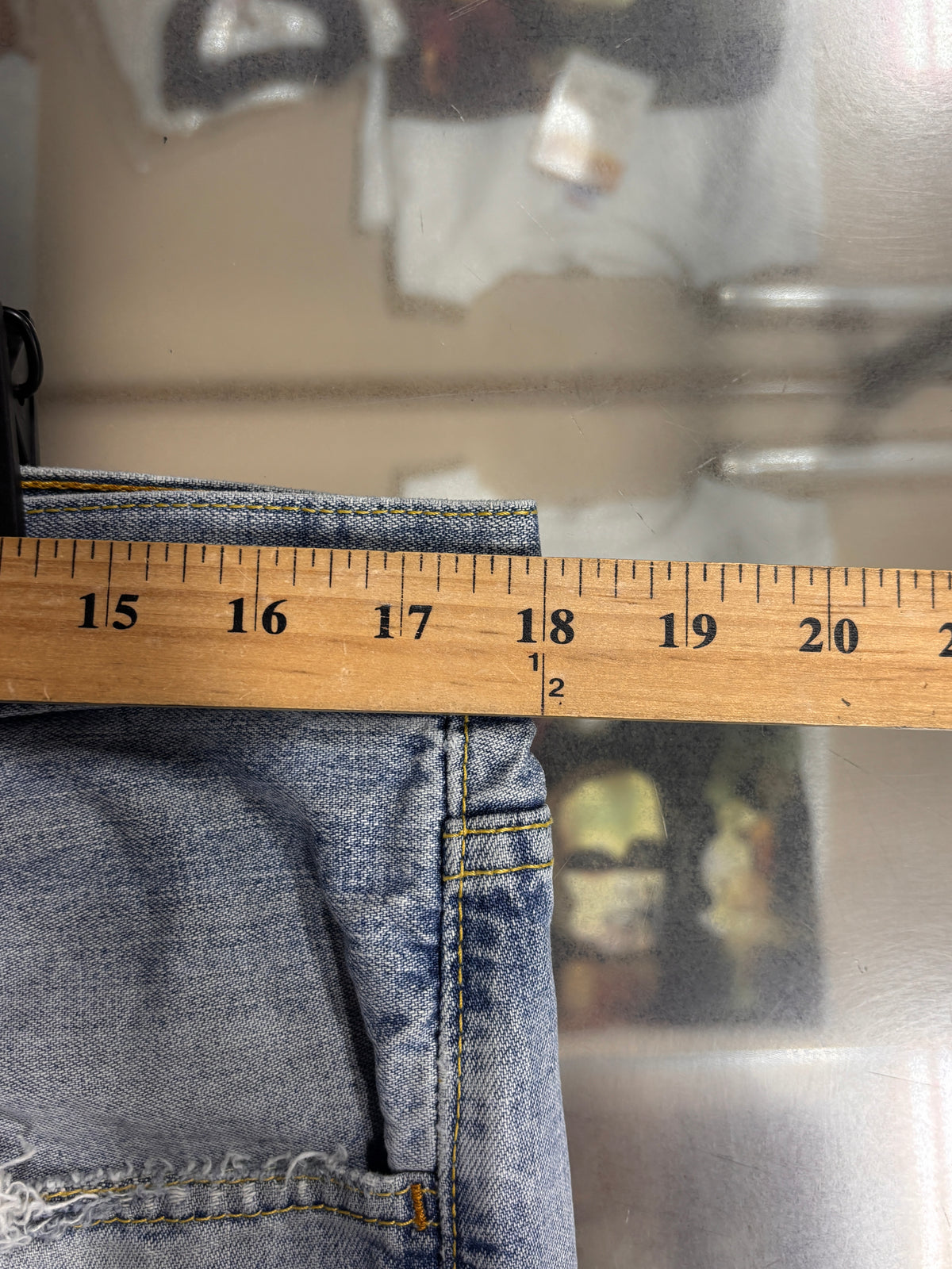 Y2K Levi's Silver Tab Distressed Baggy Denim Jeans Size 36x32
