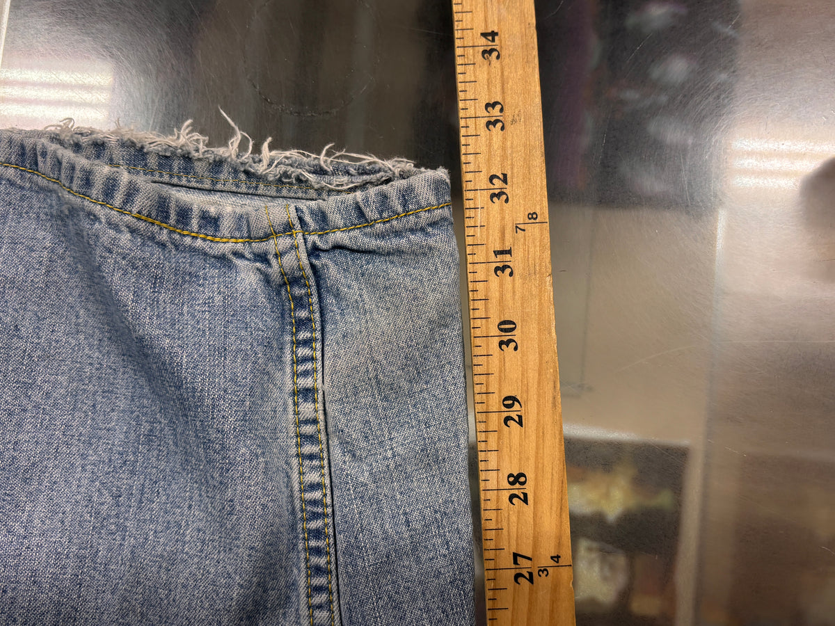 Y2K Levi's Silver Tab Distressed Baggy Denim Jeans Size 36x32