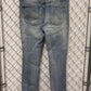 Ksubi Light Wash Rust Stained Chitch Slim Fit Jeans Size 33x32