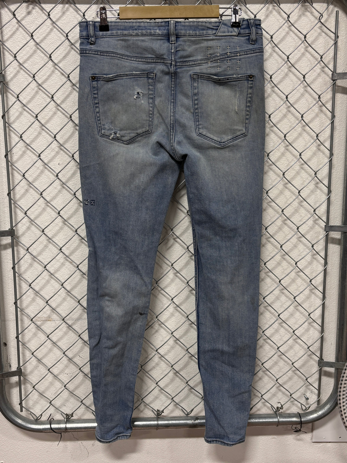 Ksubi Chich Slim Fit Denim Jeans Size 34x32