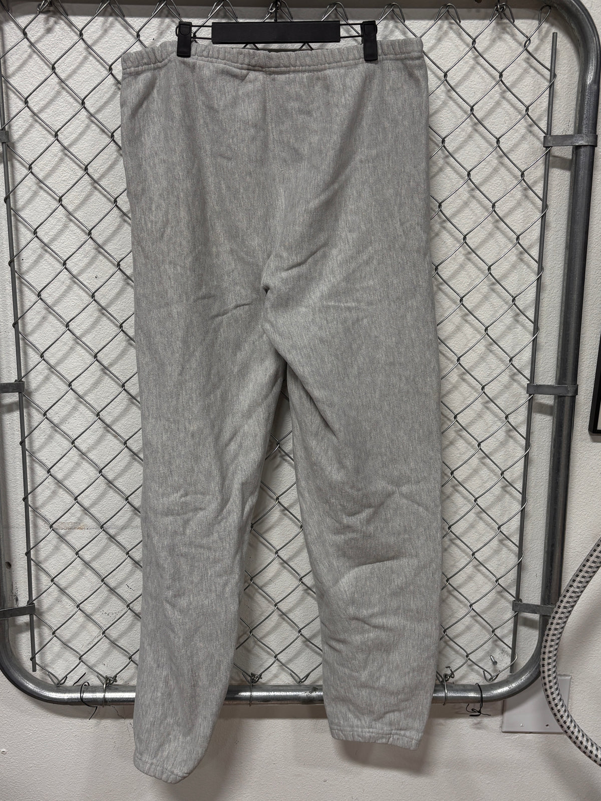 Vintage 90's Champion Reverse Weave Made in USA Grey Sweat Pants Size XL