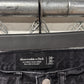 Abercrombie and Fitch Black Relaxed Straight Rigid Denim Jeans Size 27x29