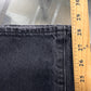 Abercrombie and Fitch Black Relaxed Straight Rigid Denim Jeans Size 27x29