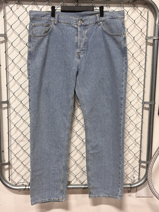 Sweet Skateboarding Company Light Wash Baggy Denim Skater Jeans Size 38x32