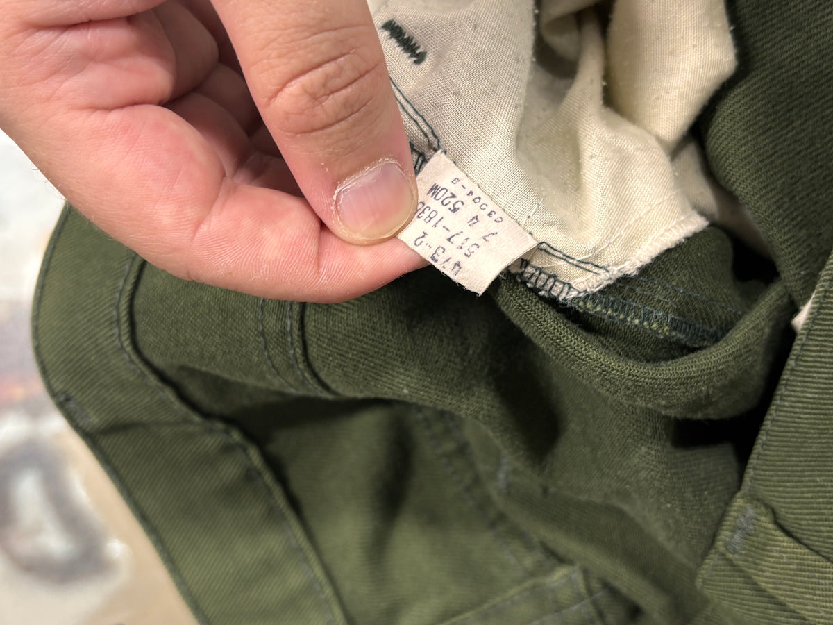 Vintage 70's Levi's Dark Green Sta Prest Pants Size 31x31