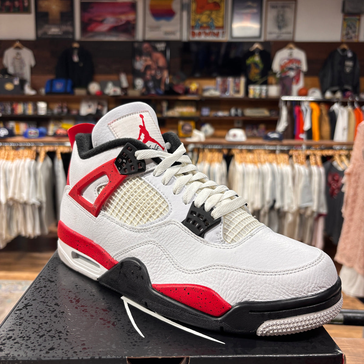Jordan 4 'Red Cement' Size 9