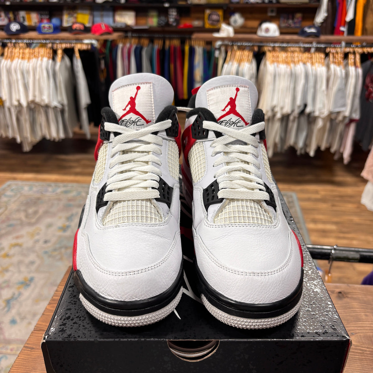 Jordan 4 'Red Cement' Size 9