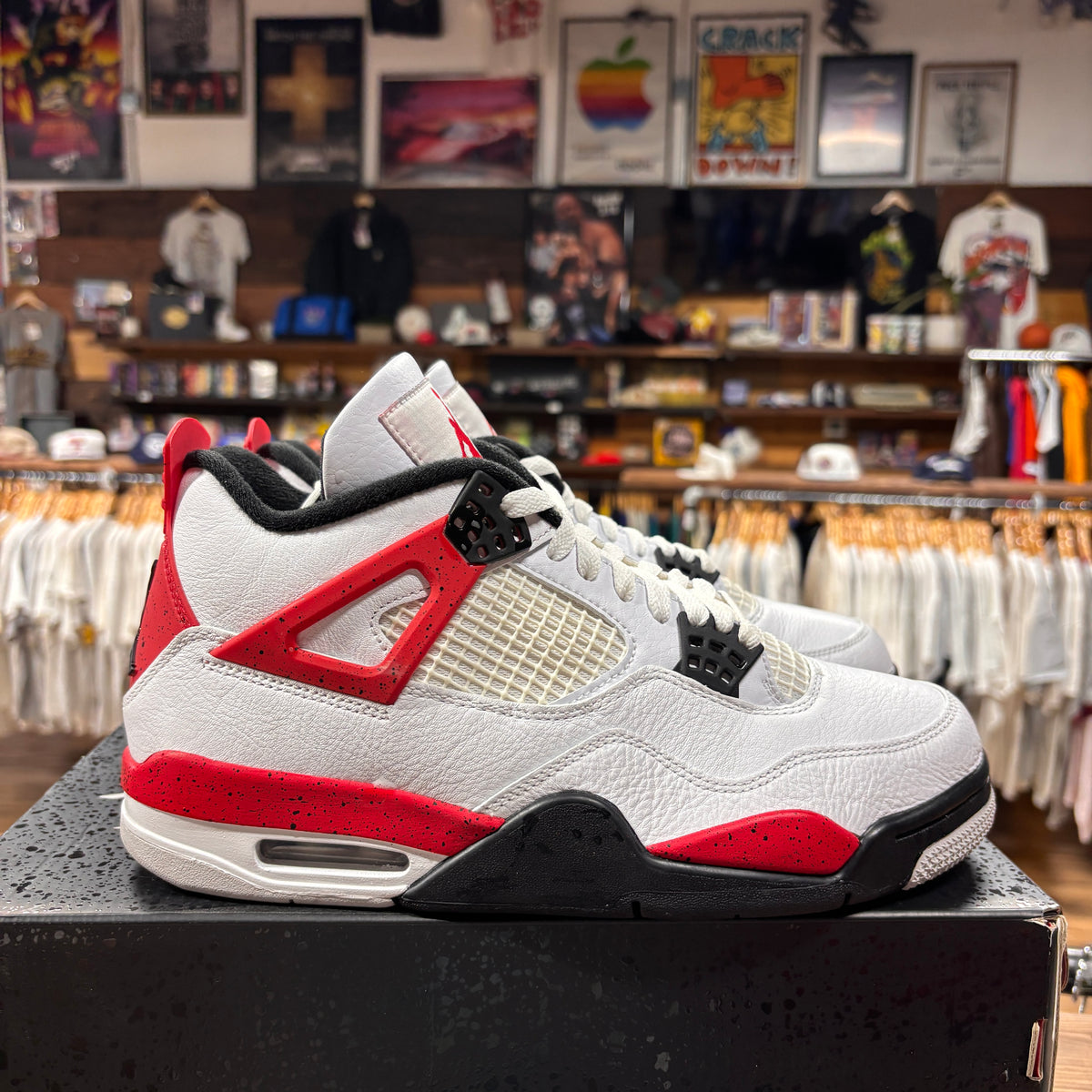 Jordan 4 'Red Cement' Size 9