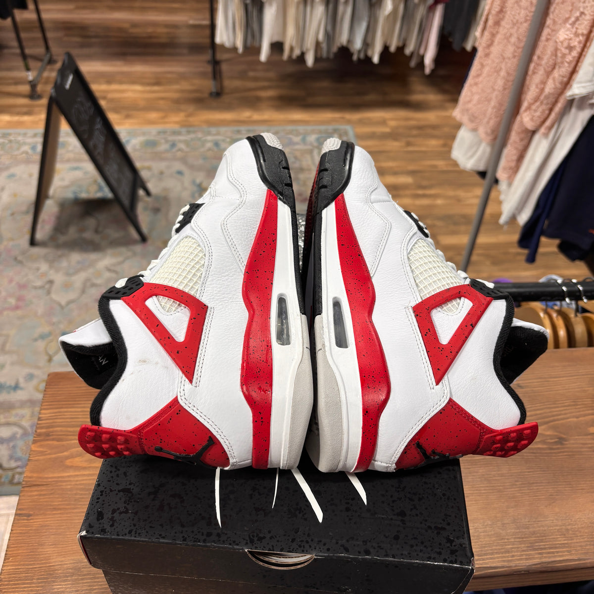 Jordan 4 'Red Cement' Size 9
