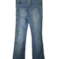 Vintage Y2K Mudd Lace Up Flared Women's Denim Jeans Size 28x28