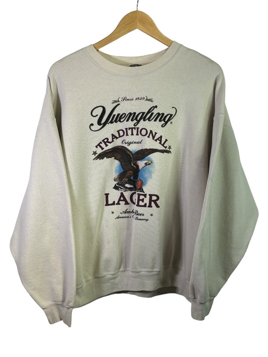 Vintage 90's HL Miller Yuengling Traditional Lager Crewneck Sweater Size XL